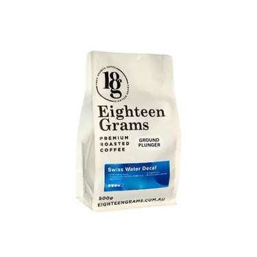 Swiss Water Decaf - Roasted Coffee eighteengrams